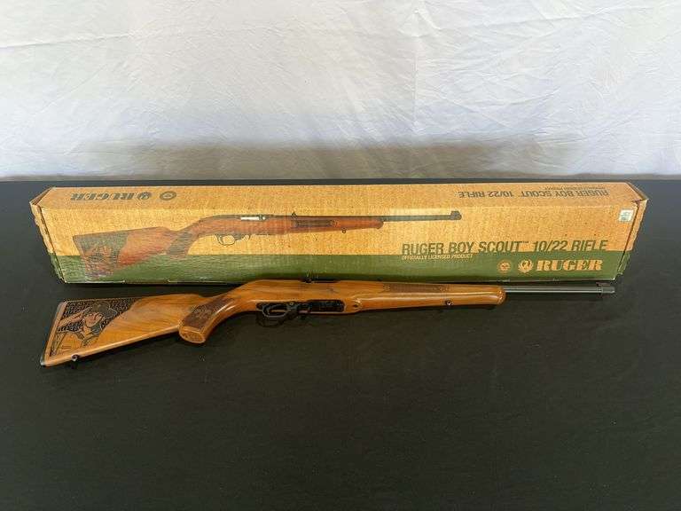 Ruger Boy Scout 10/22 Cal. .22 LR  w/ Box *ALL GUN BUYERS MUST BE 18 YEARS OR OLDER. VALID ID MUST B