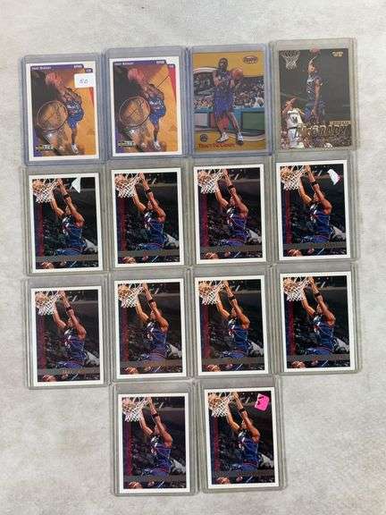 14x 1997-98 Tracy McGrady RC (10-Topps & 2 UD & 1- Fleer& 1 bowman best)