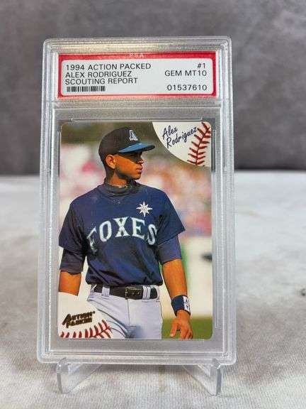 1994 Action Packed Alex Rodriguez PSA 10
