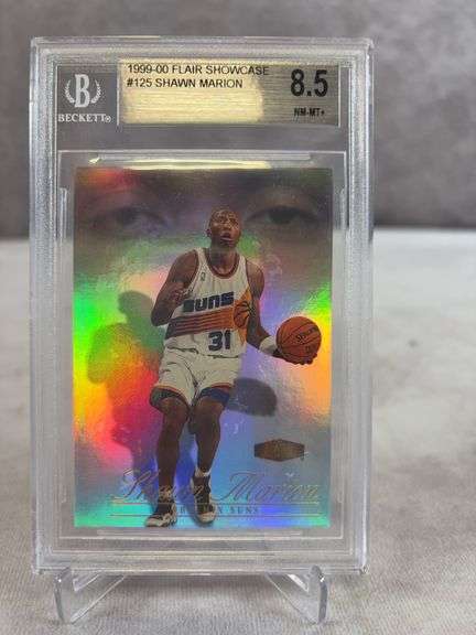 1999 Flair Showcase Shawn Marion 0719/2000