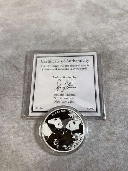 2023 Chinese Silver Panda Proof