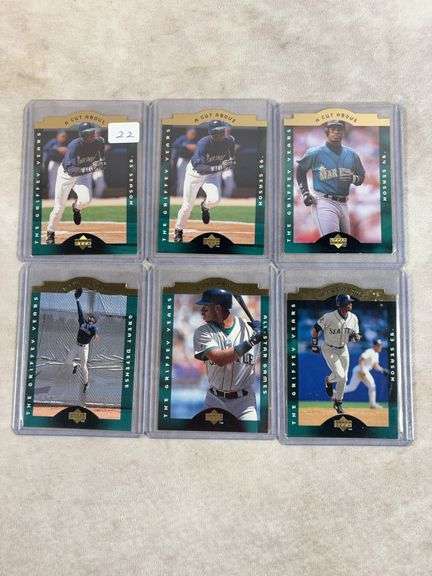 6x 1996 Upper Deck Ken Griffey A cut above Lot