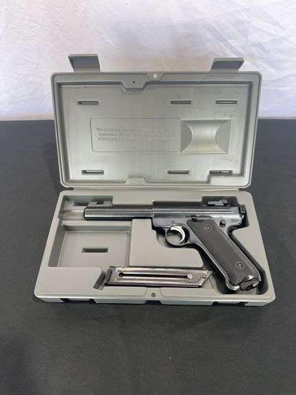 Sturm Ruger .22 Cal. LR. Mark Target Pistol (2) Mags *ALL GUN BUYERS MUST BE 21 YEARS OR OLDER. VALI