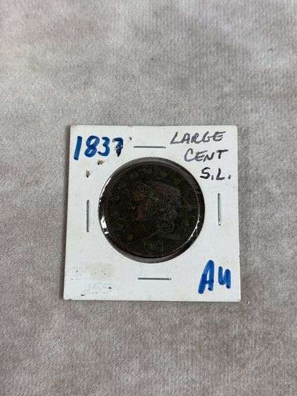 1837 Large Cent XF