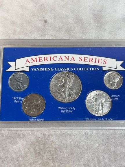 Americana Series US Type Set In Holder