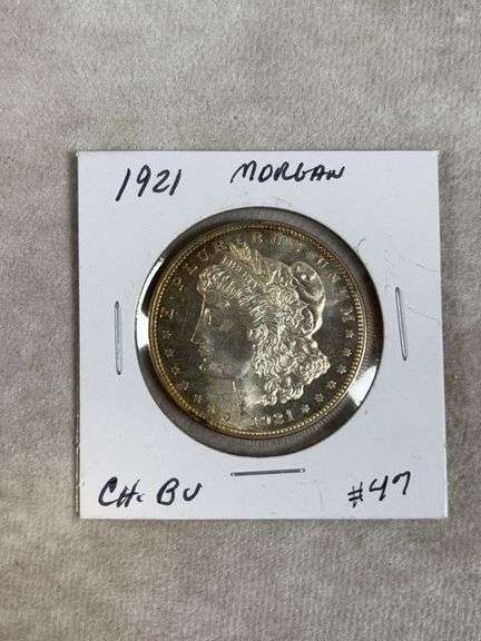 1921 Morgan Dollar BU