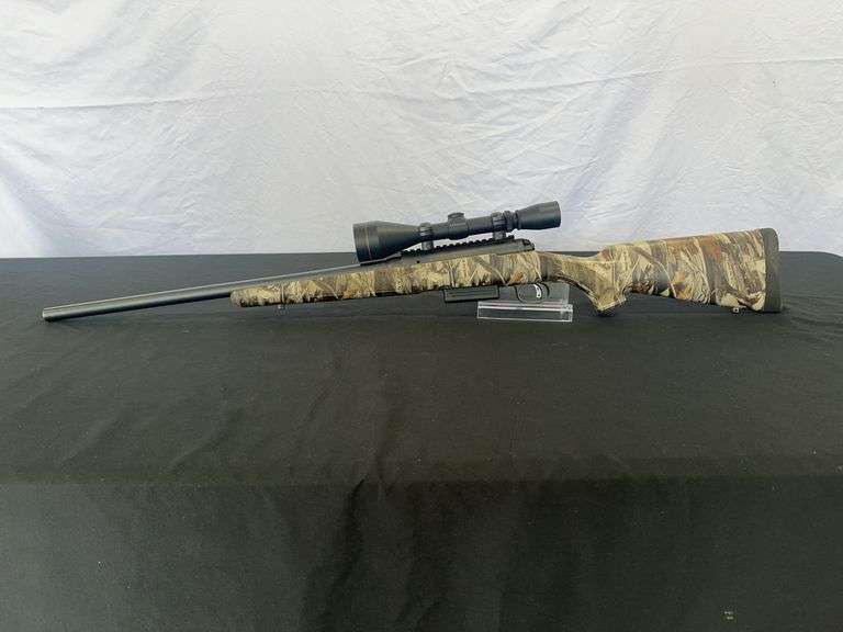 Savage Mod. 220 20 GA. 3” Shells w/ Leopold 3/-9x50mm Scope *ALL GUN BUYERS MUST BE 18 YEARS OR OLDE