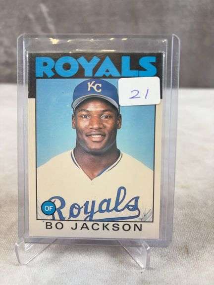 1986 Topps Traded Bo Jackson RC