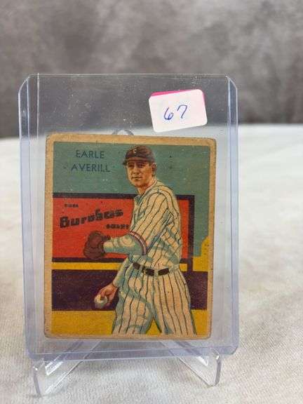 1934 Diamond Stars Earl Averill