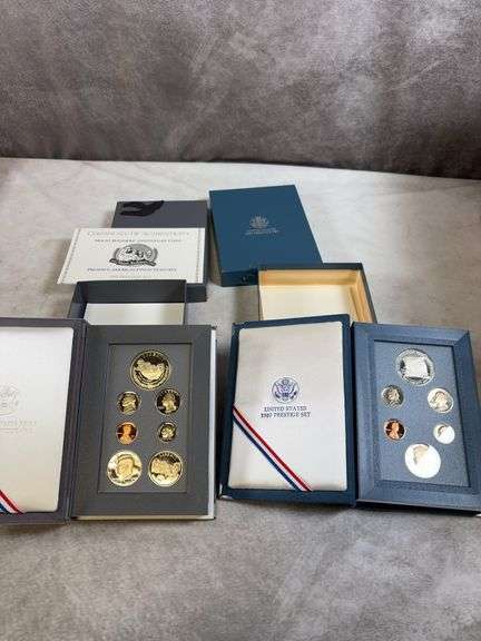1987 And 1991 U.S. Prestige World Sets