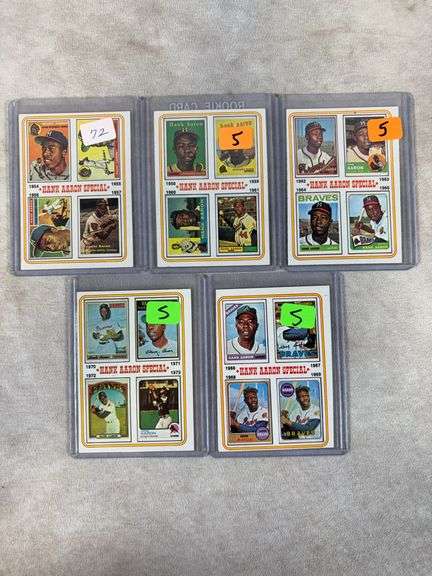 1974 Topps Hank Aaron Speical 2-6