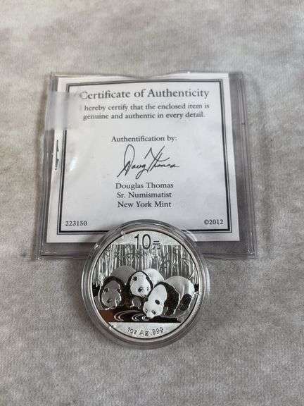 2013 Chinese Silver Panda Proof