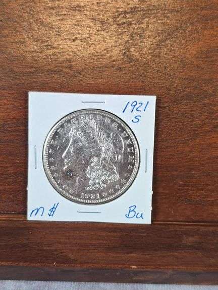 1921S MORGAN DOLLAR UNC