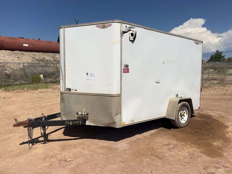 2019 Novae V-nose Enclosed Trailer