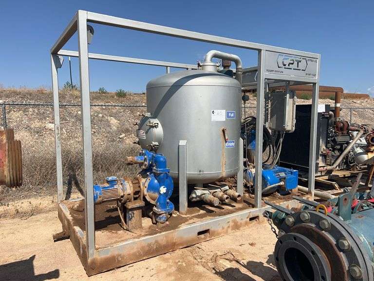 Skid mounted pump & vac system