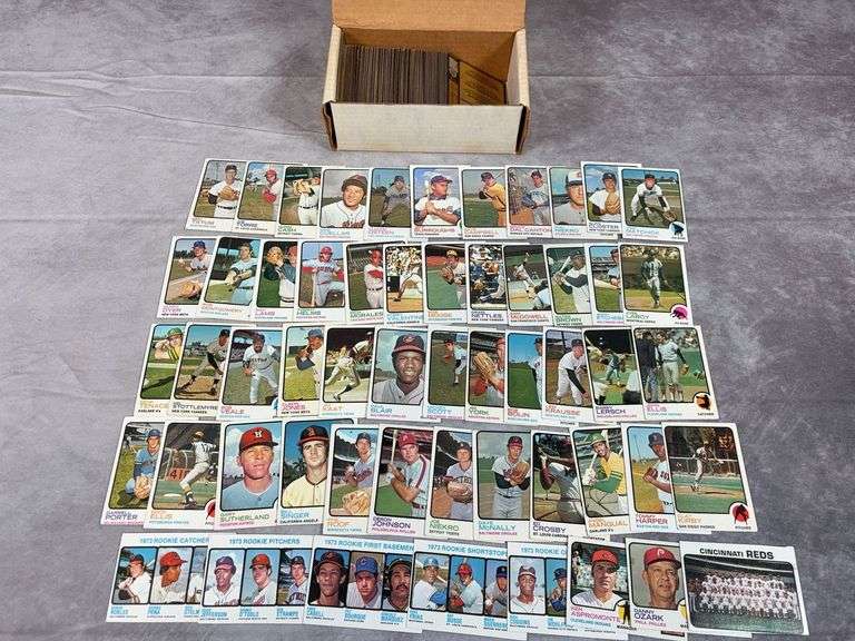 1973 Topps baseball Starter Set 228 cards, no duplicates, all in order