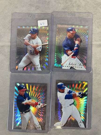 4 Card Select Four - Select Certified Insert Lot- Very Difficult to Find