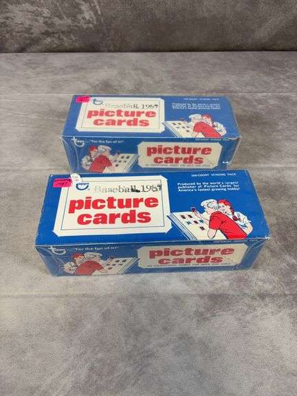 1987 Topps baseball Vending boxes, sealed, total of 2, many Rookies and Stars