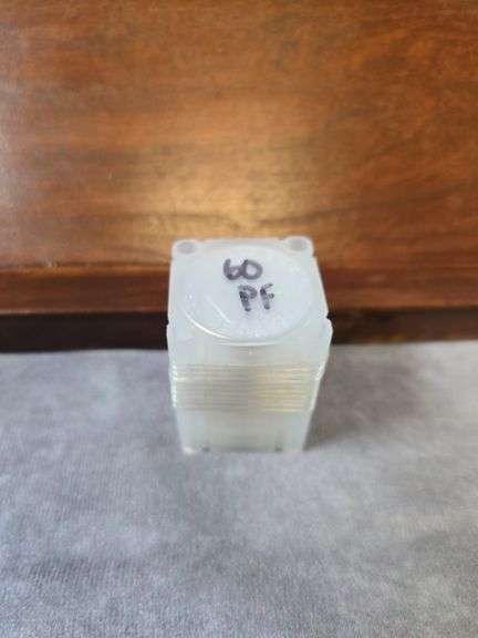 ROLL OF 20-1960 FRANKLIN HALVES PROOF