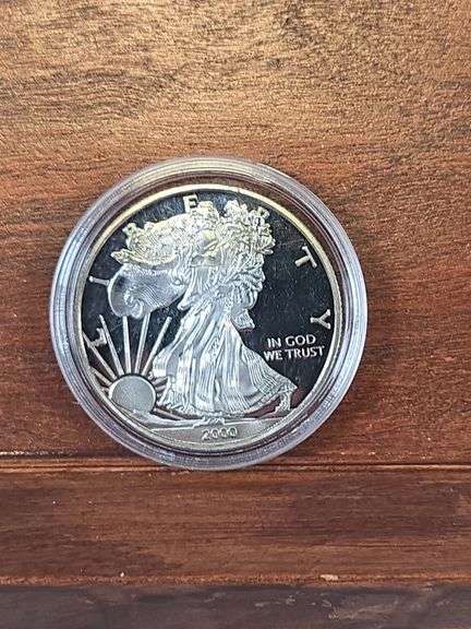 2000 SILVER EAGLE PF