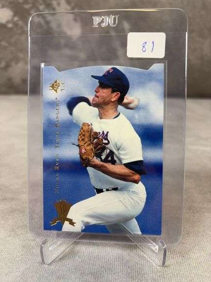 Upper Deck SP Die Cut Nolan Ryan