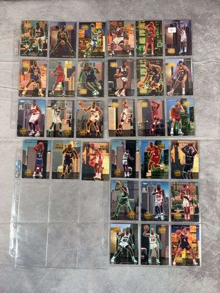 1993 Fleer Tower of Power Basketball Complete Insert Set