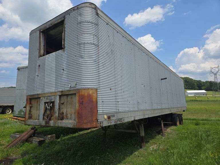 40' storage van trailer- no title