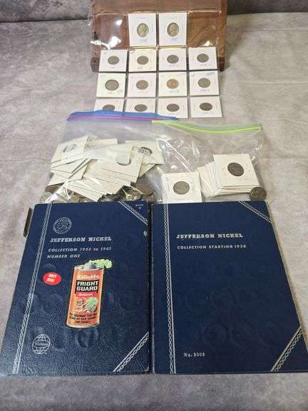 250 JEFFERSON NICKELS INCLUDING 29 WAR NICKELS