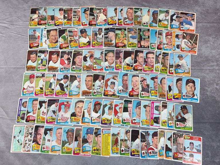 1965 Topps baseball Starter Set 106 cards, no duplicates, all in order