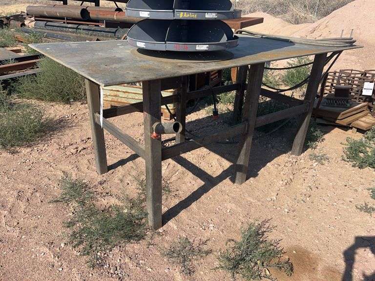 Metal work table
