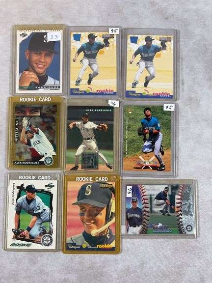 9x Alex Rodriguez RC Lot