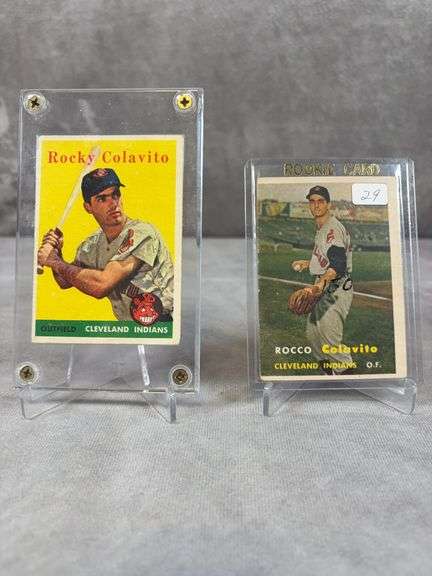 1957-1958 Topps, Rocky Colavito