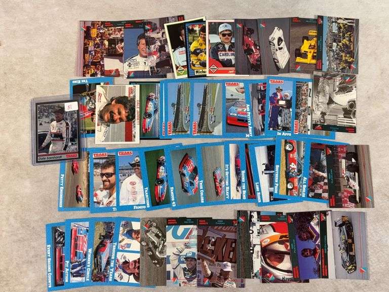 62x 1990s Nascar Cards (Jeff Gordon & Dale Earnhart)