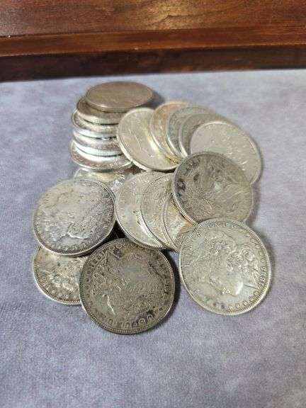 ROLL OF 20 MORGAN DOLLARS