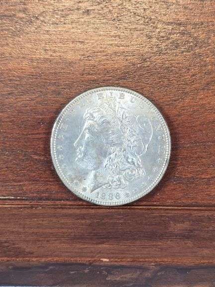 1886 MORGAN DOLLAR BU