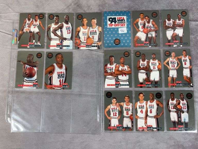 1994 Hoops Tip-Off Dream Team Complete Set