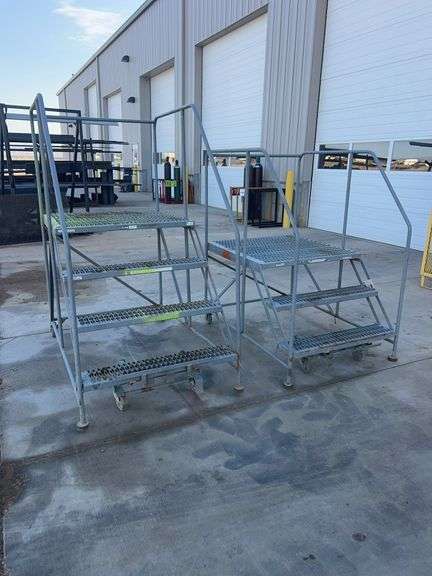 (2) rolling ladders