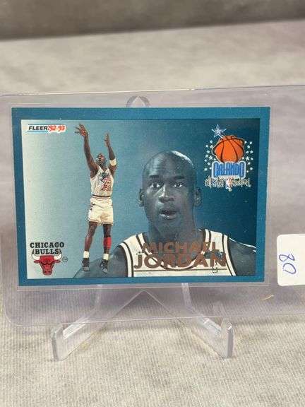 1992-93 Fleer All Star Weekend Michael Jordan Insert