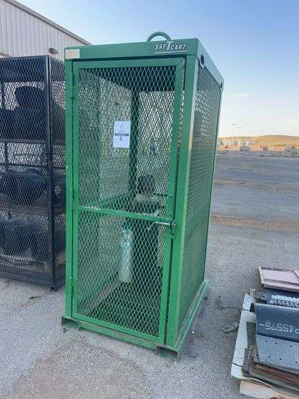 Metal cage & tanks