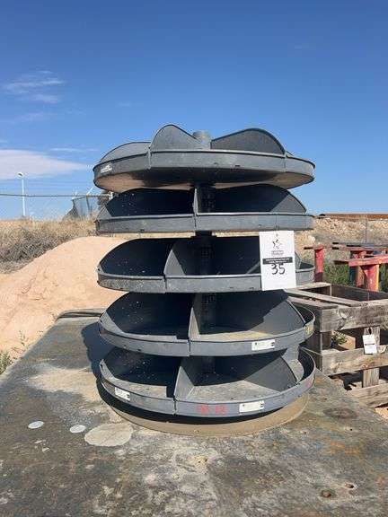 Durham heavy duty rotating organizer
