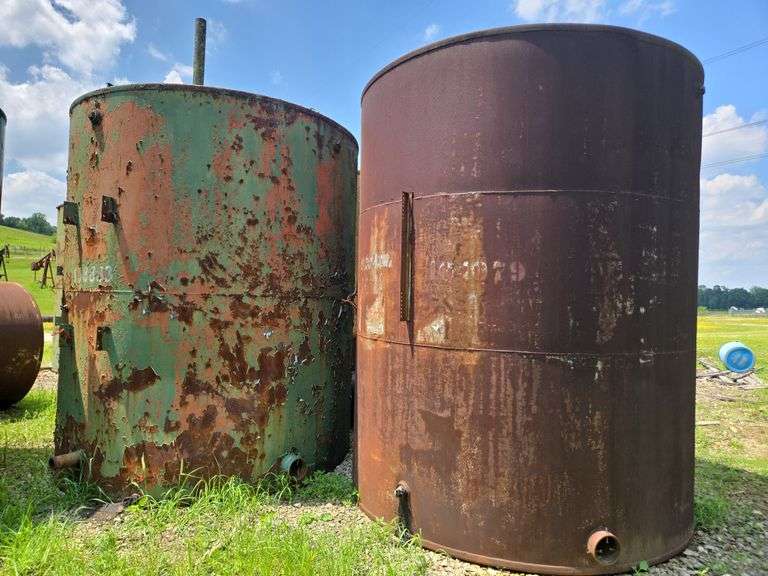 (2) Oil tanks- 100BBL